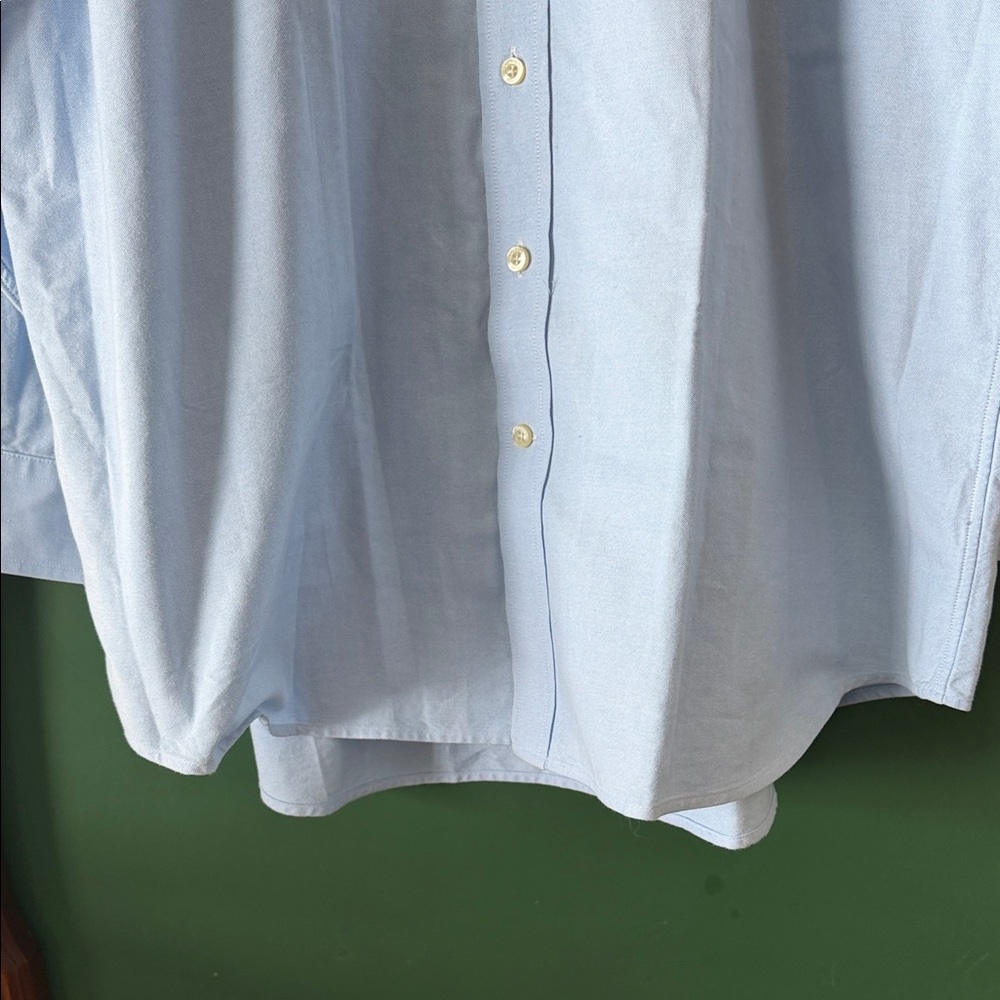 Vineyard Vines Mens XXL Classic Fit Whale 100% Cotton Shirt Blue Preppy Business - Picture 8 of 9